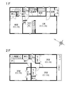 【間取り】 | 野洲市吉地　中古戸建