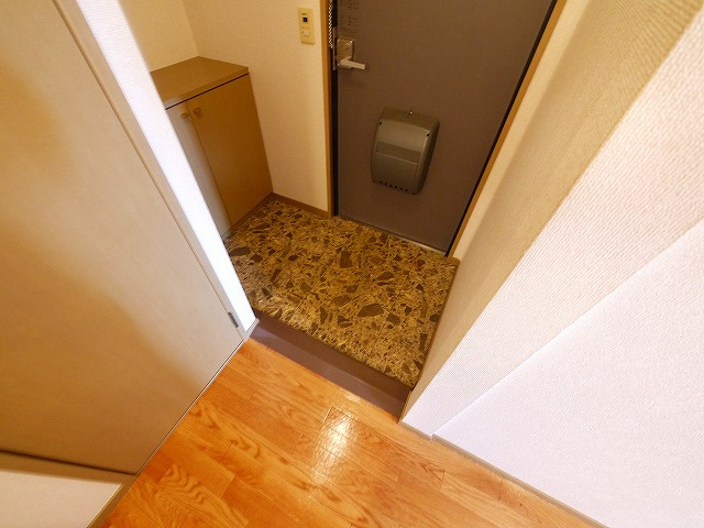 エントピア梅美　A棟の玄関|落ち着いた玄関です