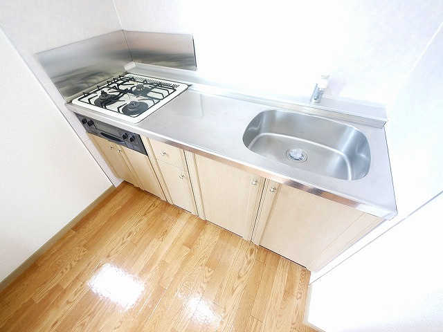 エントピア梅美　A棟のキッチン|キッチンでお料理をお楽しみください