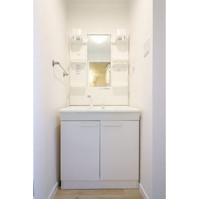 サングリーンハイツの洗面所|広い洗面スペース