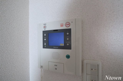 【セキュリティ】 | プレサンス桜通り葵 | モニター付きインターホンです