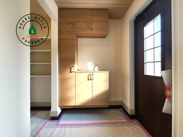 福岡市東区高美台2丁目第1-1棟（1号棟）の防犯設備|二重ロックでしっかり防犯対策ができます。