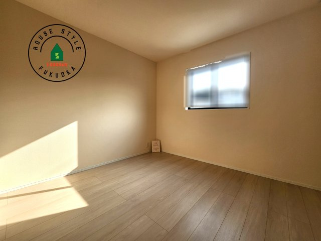 福岡市東区高美台2丁目第1-1棟（1号棟）の和室|将来的に、琉球畳を引きまして和室風にすることも可能です。