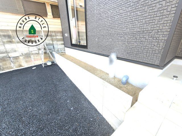 糟屋郡須恵町上須惠第4-2棟（2号棟）の庭|お庭で自由な時間を過ごせます。