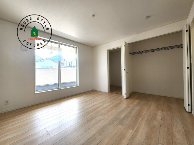 福岡市西区野方5丁目第15-2棟（1号棟）の内観：施工例|主寝室です。