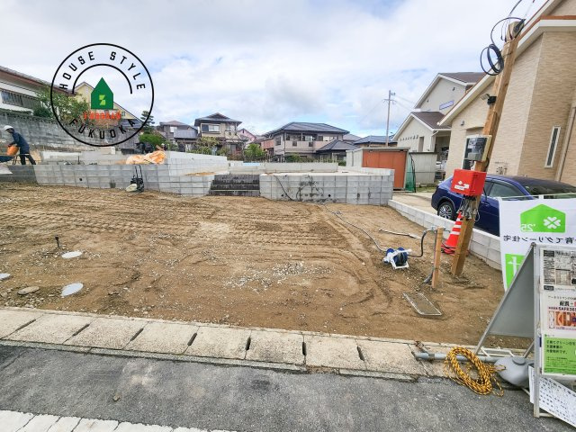 福岡市西区野方5丁目第15-2棟（1号棟）の外観：施工例|デザイン性のある外観です。