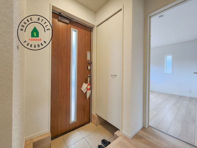 大野城市乙金台2丁目第2-1棟（1号棟）の防犯設備|二重ロックでしっかり防犯対策ができます。