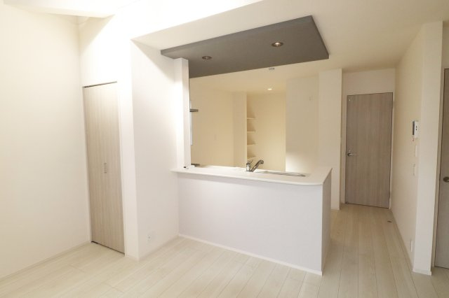 郡山市静西１丁目　　　3号棟　　　大成小学校、郡山第７中学区のキッチン