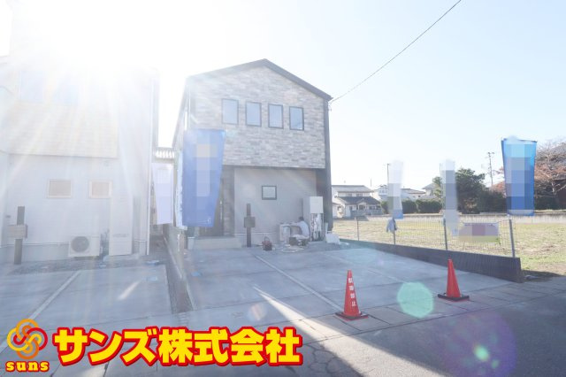 郡山市静西１丁目　　　3号棟　　　大成小学校、郡山第７中学区の外観|北西側から見た区画全体