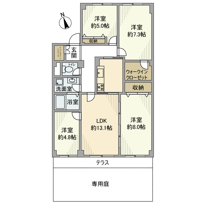 パシフィック我孫子グリーンタウン１６号棟