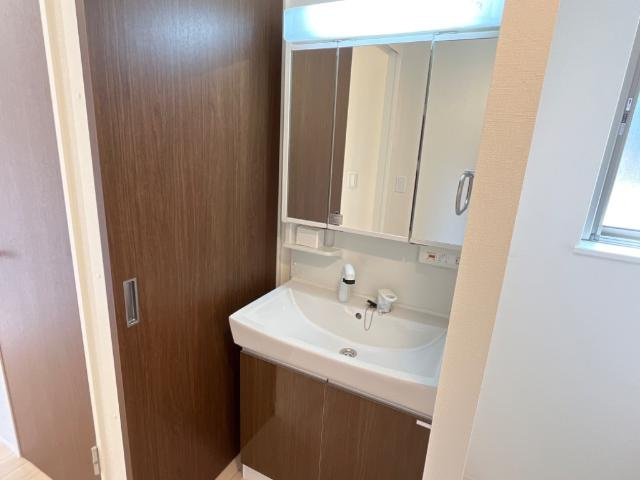 サンパークⅡの洗面所|洗髪洗面化粧台