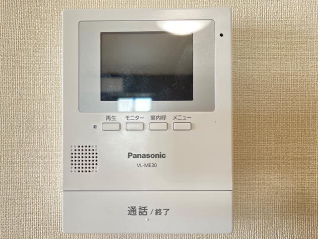 サンパークⅡの内装|カメラ付インターホン