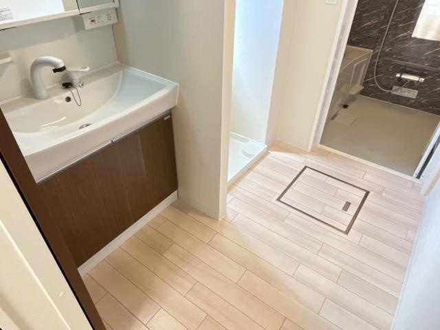 サンパークⅡの洗面所|洗面脱衣所