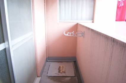 アルファコートのバルコニー