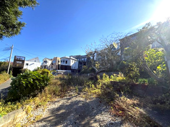 海見え！敷地より海を臨む　自然溢れる住環境の画像
