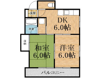 【間取り】 | コーポりら