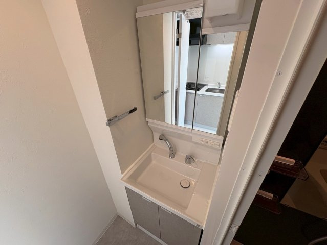 S-RESIDENCE本中山aloriaの独立洗面台