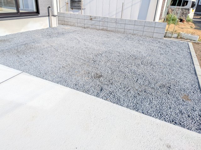 日立市東町　3期　新築戸建　2号棟の庭