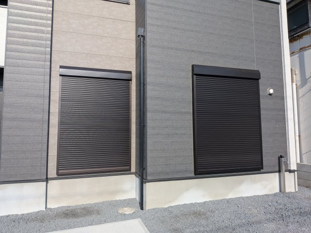 日立市東町　3期　新築戸建　2号棟の防犯設備