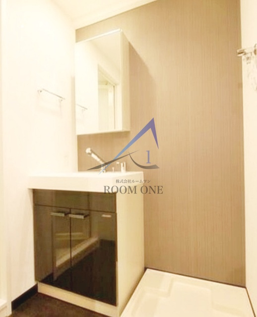 エルグランジュテ川崎の洗面所|独立洗面台です。