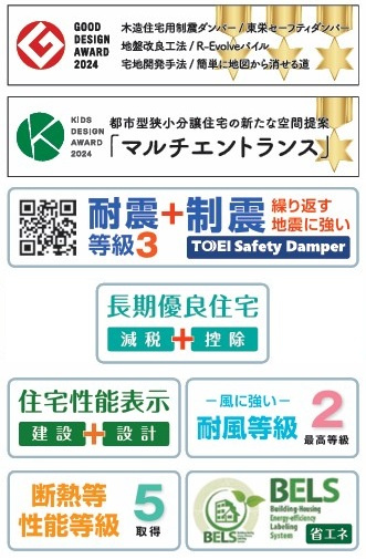 新築戸建・新築建売　郡山市静西一丁目　大成小・第七中のその他|住宅性能等