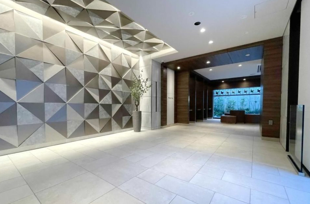 ザ・パークハビオ上北沢のエントランス