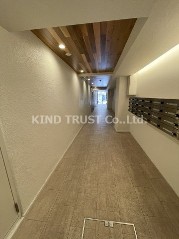 シャトー南森町のロビー|落ち着いたロビーです