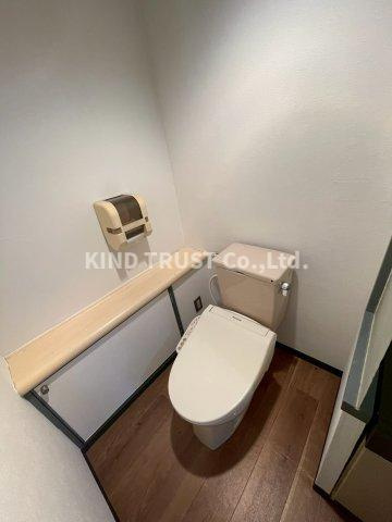 シャトー南森町のトイレ|シンプルで使いやすいトイレです