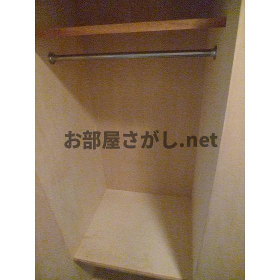 アセンズシティ２の収納|洋服掛け
