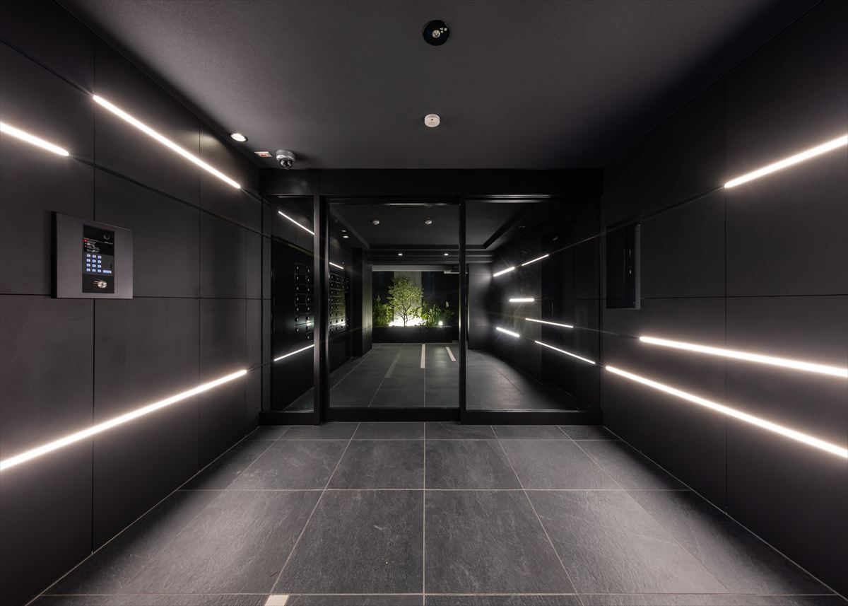 DIPS明大前のエントランス|エントランスです