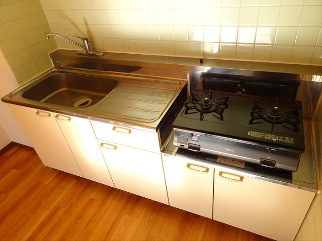 パークサイド波良のキッチン|お料理しやすいキッチンです