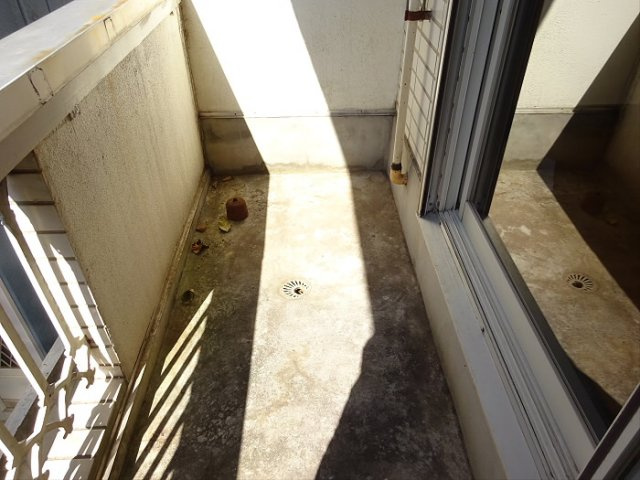 ダジュール松原のバルコニー