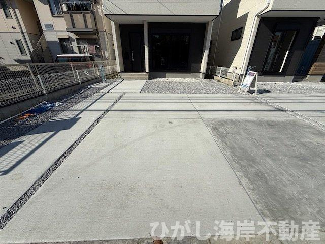 茅ヶ崎市柳島2丁目　新築戸建　全２棟の駐車場|駐車スペース