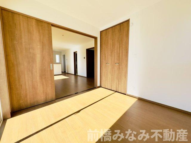 佐波郡玉村町斎田　A号棟(全６棟)　ハートフルタウン　新築建売分譲のキッチン|コンパクトなキッチンで掃除もラクラク