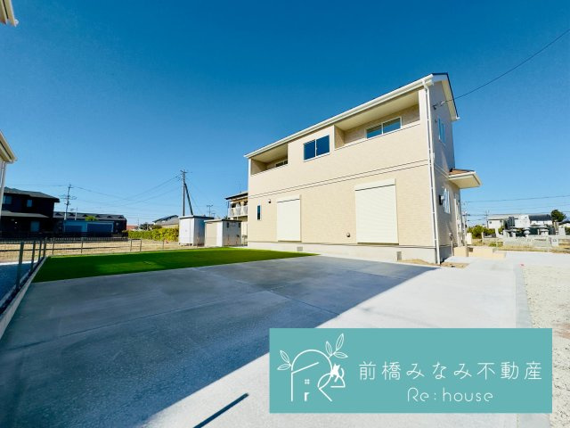 佐波郡玉村町斎田　A号棟(全６棟)　ハートフルタウン　新築建売分譲の外観|おしゃれな外観です