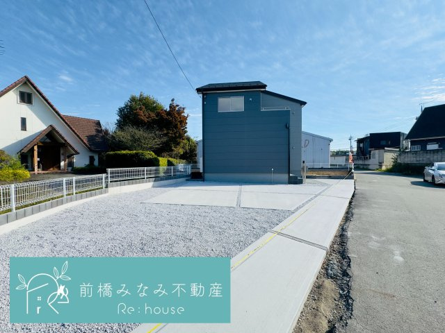 前橋市大胡町第２　限定1棟　リーブルガーデン　新築建売の外観|落ち着いた雰囲気の外観です
