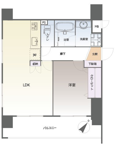 【間取り】 | ロマネスク桜坂第2☆仲介手数料無料☆