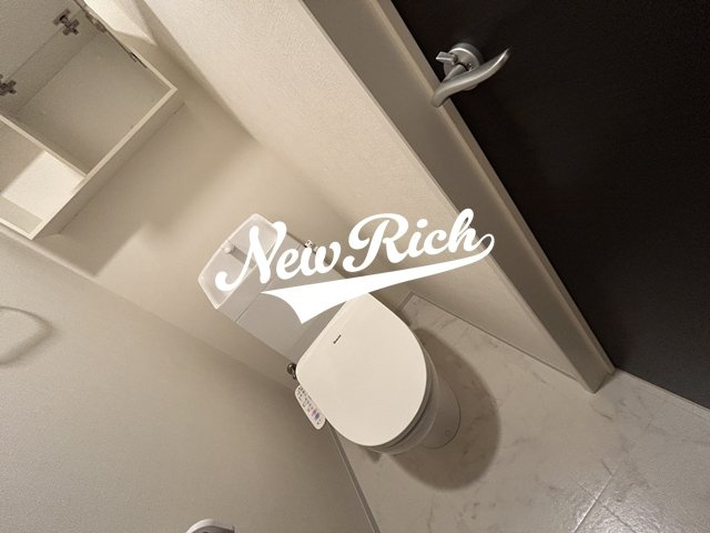 伊勢崎市八寸町のアパートのトイレ