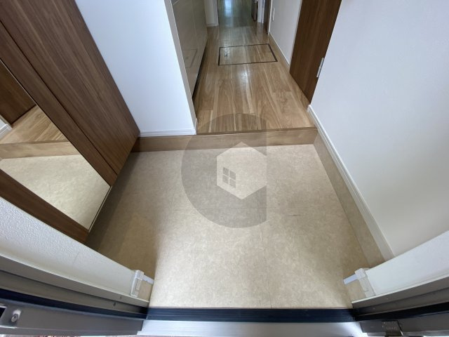 シャルマン藤田Ⅲの玄関