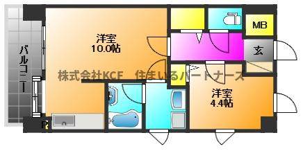 エクセレント東町の間取り
