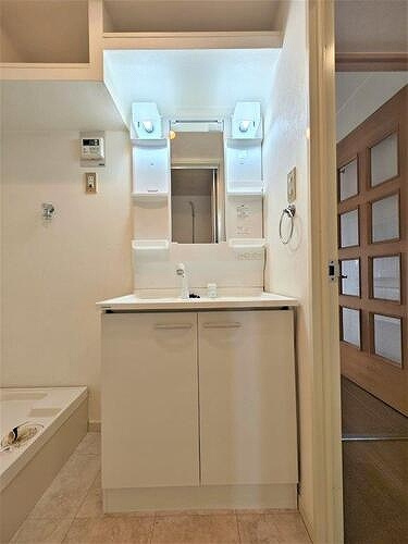 ライオンズマンション八事ガーデン壱番館の洗面所|洗面化粧台