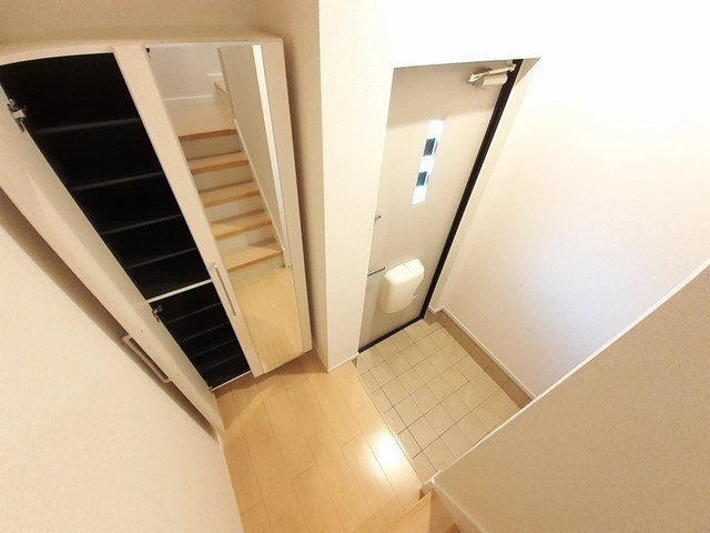 アイリス　レジデンスⅡの玄関