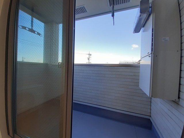 アイリス　レジデンスⅡのバルコニー