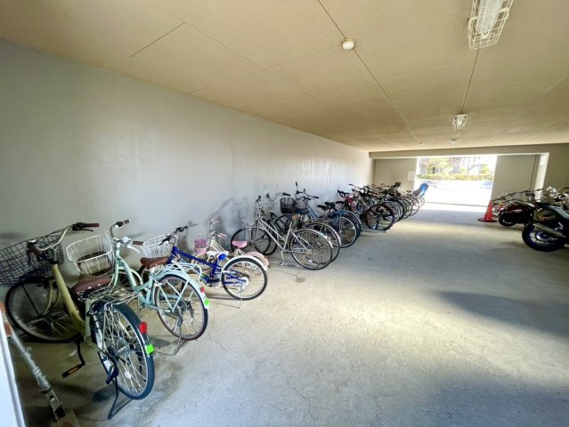 香久山パークスクエアN棟の駐輪場|駐輪場