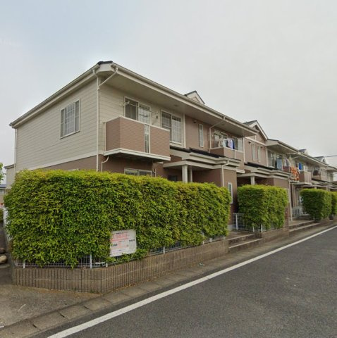 可児市　三棟一括アパートの外観