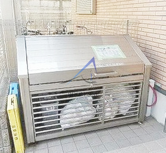 フラットウェルⅡのその他共用部分|敷地内ごみ置き場です。