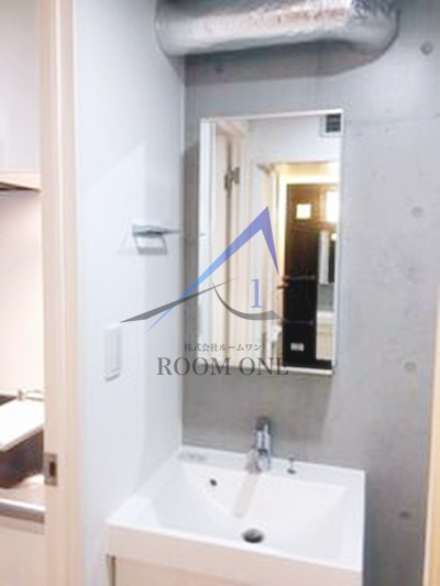 COCOFLAT田端Ⅱの洗面所|洗面台です。