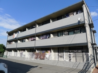 広島市安佐北区落合南２丁目のアパートの外観