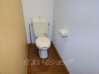 広島市安佐北区落合南２丁目のアパートのトイレ