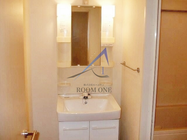 プラッサ西参道の洗面所|洗面台です。